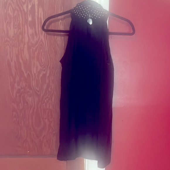 INC International Concepts Little Black Beaded Dress - Picture 3 of 3